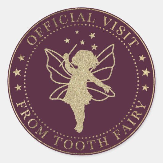 Tooth Fairy Sticker (Vorderseite)