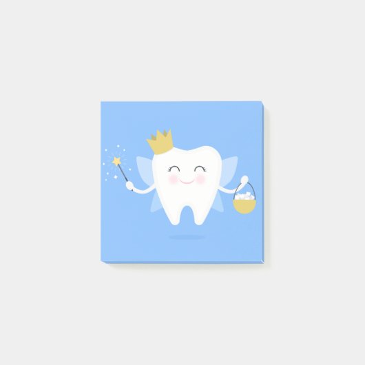 Tooth Fairy Sticky Notes Post-it Klebezettel (Vorderseite)