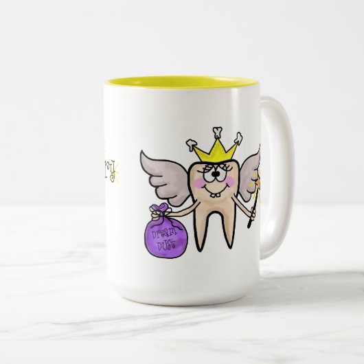 Tooth Fairy Tasse Passen Sie es an! (VorderseiteRechts)
