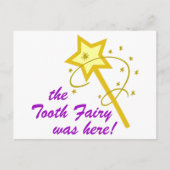 Tooth Fairy war hier Postkarte (Vorderseite)
