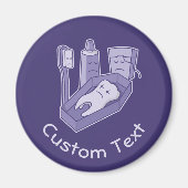 Tooth Funeral Magnet (Vorne)