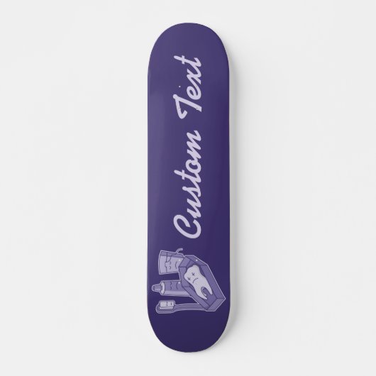 Tooth Funeral Skateboard (Vorne)