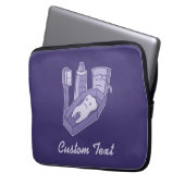 Tooth Funertod Laptop Sleeve (Vorderseite Links)