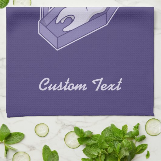 Tooth Funertowel Geschirrtuch (Gefaltet)