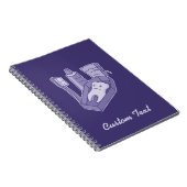 Tooth Funerty Notebook Notizblock (Rechte Seite)