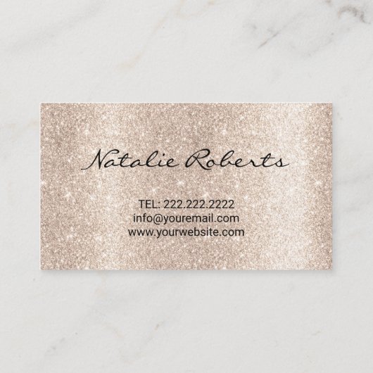 Tooth Gems Teeth Whitening Dental Crystal Salon Visitenkarte (Rückseite)