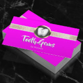 Tooth Gems Teeth Whitening Dental Crystal Salon Visitenkarte