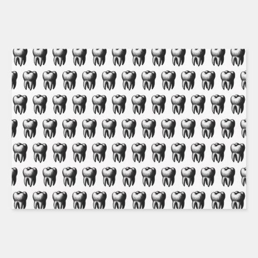 Tooth Geschenkpapier Set (Vorderseite 3)