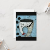 Tooth hat eine nette Pants Grußkarte Karte (Vorderseite/Rückseite Beispiel)