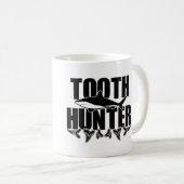 Tooth Hunter Paleontology Shark th Collecting Kaffeetasse (VorderseiteRechts)