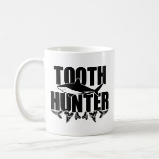 Tooth Hunter Paleontology Shark th Collecting Kaffeetasse