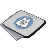 Tooth Laptopschutzhülle (Vorne Knopf)