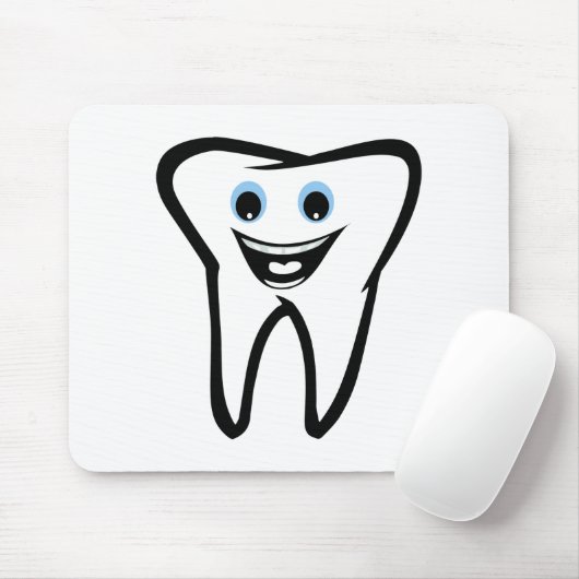 Tooth Mousepad (Mit Mouse)