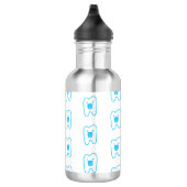 Tooth Muster Wasserflaschenmuster Edelstahlflasche (Rechts)