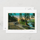 Tooth Rock on Columbia River, OR Postkarte (Vorne/Hinten)