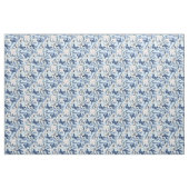 Tooth Toile / Zahnfloral in der Blues Stoff (Fat Quarter (45,7 x 55,9 cm))