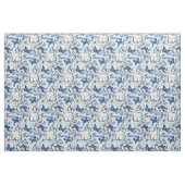 Tooth Toile / Zahnfloral in der Blues Stoff (Yard (91,4 cm))