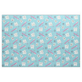 Tooth Toss in Blue Stoff (Fat Quarter (45,7 x 55,9 cm))