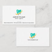 Tooth Visitenkarte (Vorne/Hinten)