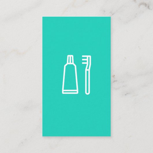 Tooth Visitenkarte (Rückseite)