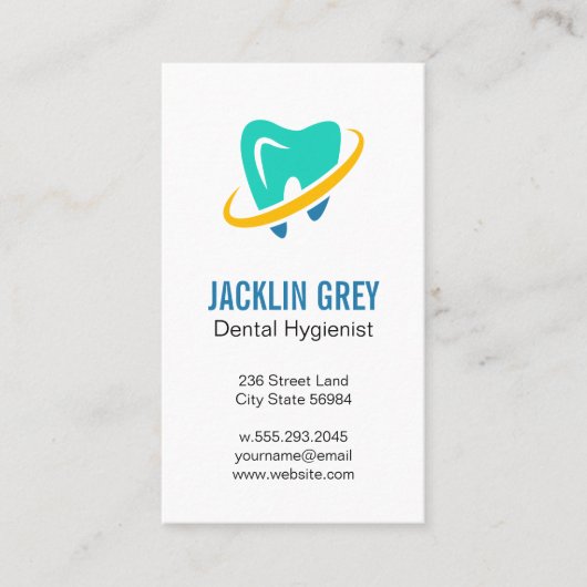 Tooth Visitenkarte (Vorderseite)