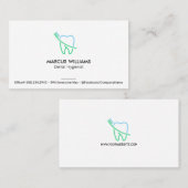 Tooth Visitenkarte (Vorne/Hinten)