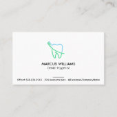 Tooth Visitenkarte (Vorderseite)