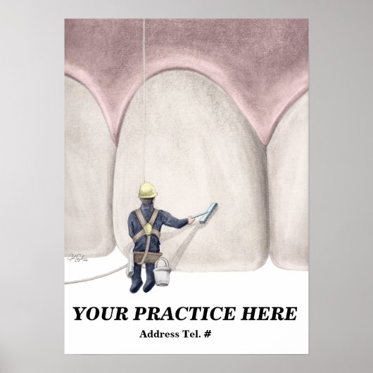 Tooth Washer (CUSTOM) Poster (Vorne)