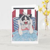 Toothache Get Well Card Karte (Gelbe Blume)