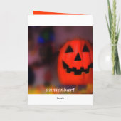 Toothache Karte (Rückseite)