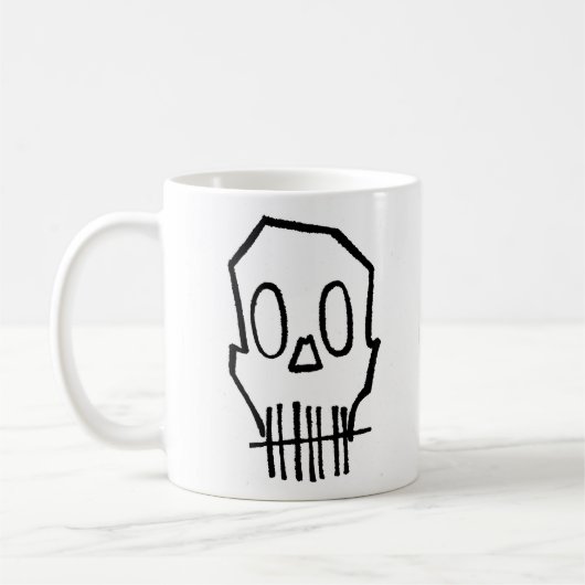Toothee Mc Schädel Kaffeetasse (Links)