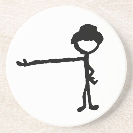 TOOTHPICKdude6in Untersetzer (Vorne)