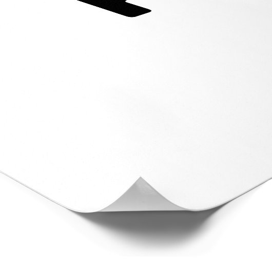 Toothy Fruity Funny Fruit Pun Poster (Ecke)