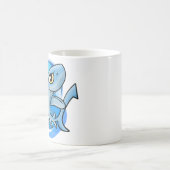 Toothy Grinning Shark Kaffeetasse (Mittel)