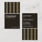 Toothy Lines Visitenkarte (Vorne/Hinten)