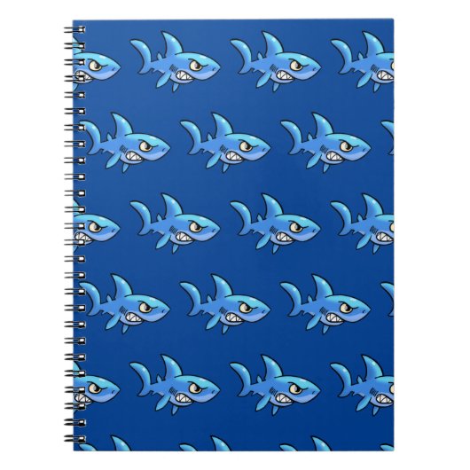 Toothy Shark Beach Handtuch Notizblock (Vorderseite)