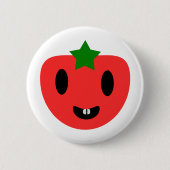 Toothy Tomato Button (Vorderseite)