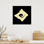 Toothy und Smooth Poster (Küche)