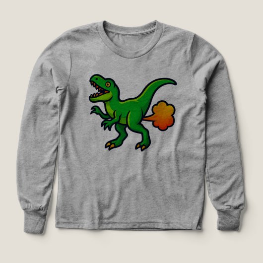 Tootin' T-Rex brüllt vor Lachen! (Design Vorderseite)