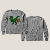 Tootin' T-Rex Roarin' with Laughter! (Design Vorder- & Rückseite)