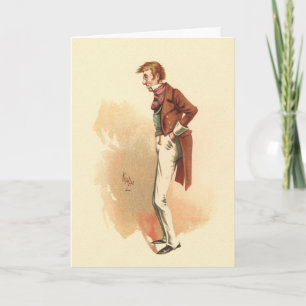 Toots von Kyd von Charles Dickens' Dombey und Son Karte