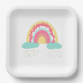 Tootsie Fruity Rainbow Paper Plate Pappteller (Vorderseite)