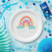 Tootsie Fruity Rainbow Paper Plate Pappteller (Party)
