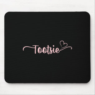 Tootsie Heart Weihnachten Oma Frauen Muttertag Chr Mousepad