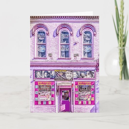 Tootsie's Orchid Lounge Grußkarte Karte (Vorderseite)