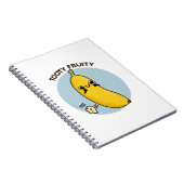 Tooty Fruity Funny Banana Frucht Puff Notizblock (Rechte Seite)