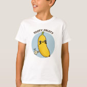 Tooty Fruity Funny Banana Frucht Puff T-Shirt (Vorderseite)