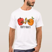 Tooty Fruity Funny Fruit Musician Puff T-Shirt (Vorderseite)