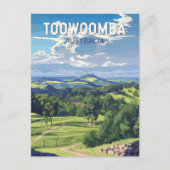 Toowoomba Australien Reisen Kunst Vintag Postkarte (Vorderseite)