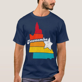 Toowoomba Queensland Vintag Befürchtete Souvenir 2 T-Shirt